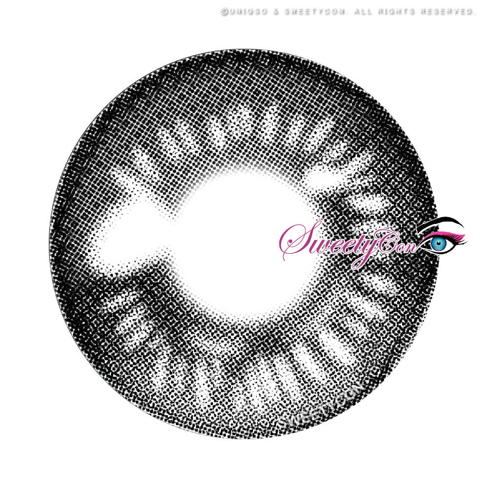 Sweety Anime Black (1 lens/pack)-Colored Contacts-UNIQSO UK