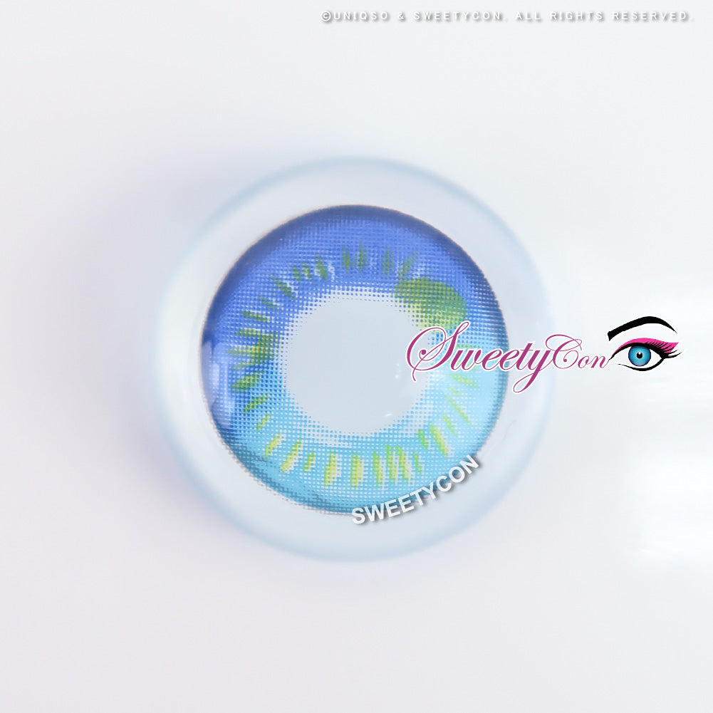 Sweety Anime Blue (1 lens/pack)-Colored Contacts-UNIQSO UK