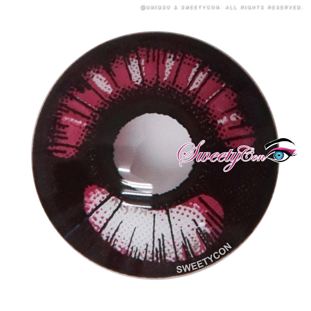 Sweety Anime Boba Violet (1 lens/pack)-Colored Contacts-UNIQSO UK