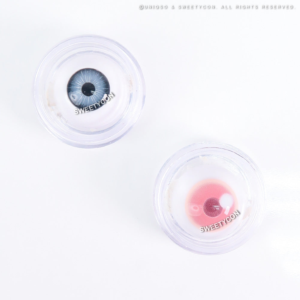 Sweety Anime Cloud Pink (1 lens/pack)-Colored Contacts-UNIQSO UK