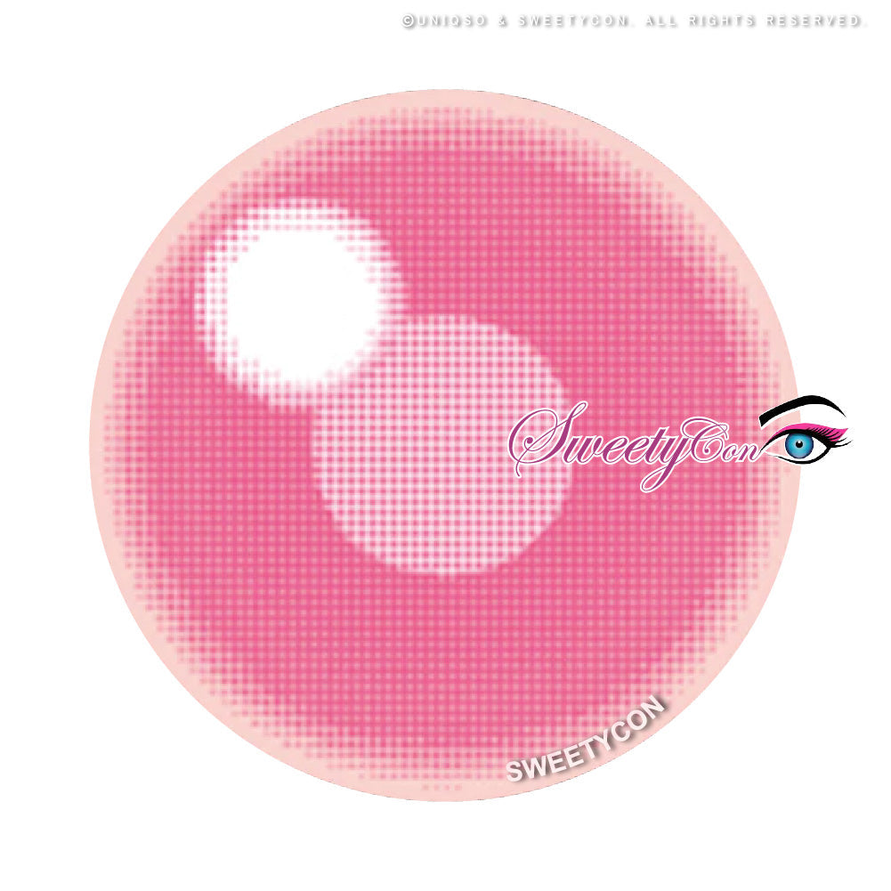 Sweety Anime Cloud Pink (1 lens/pack)-Colored Contacts-UNIQSO UK