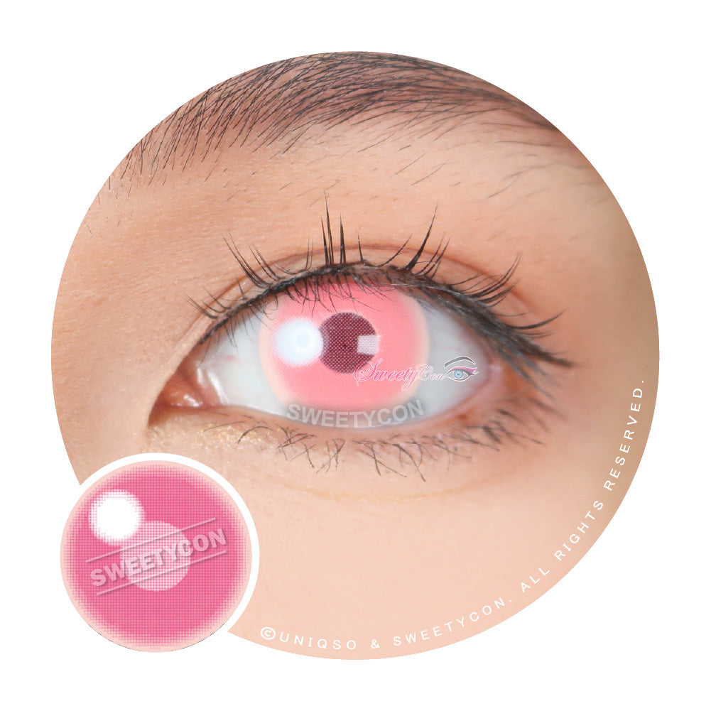 Sweety Anime Cloud Pink (1 lens/pack)-Colored Contacts-UNIQSO UK