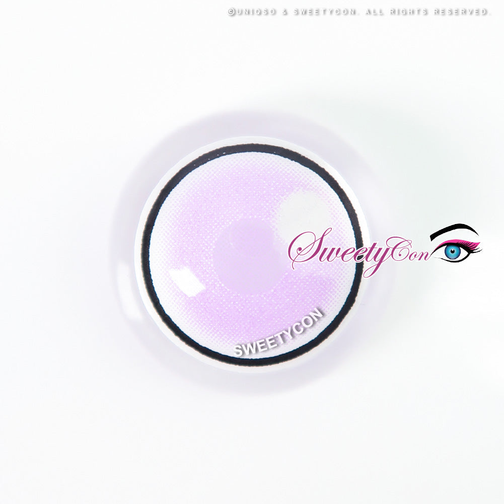 Sweety Anime Cloud Rim Violet (1 lens/pack)-Colored Contacts-UNIQSO UK