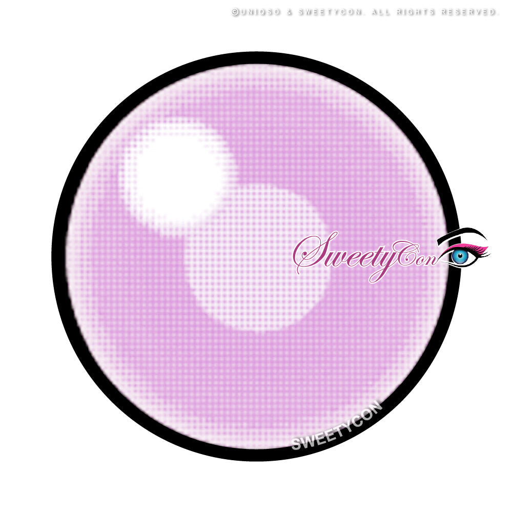 Sweety Anime Cloud Rim Violet (1 lens/pack)-Colored Contacts-UNIQSO UK