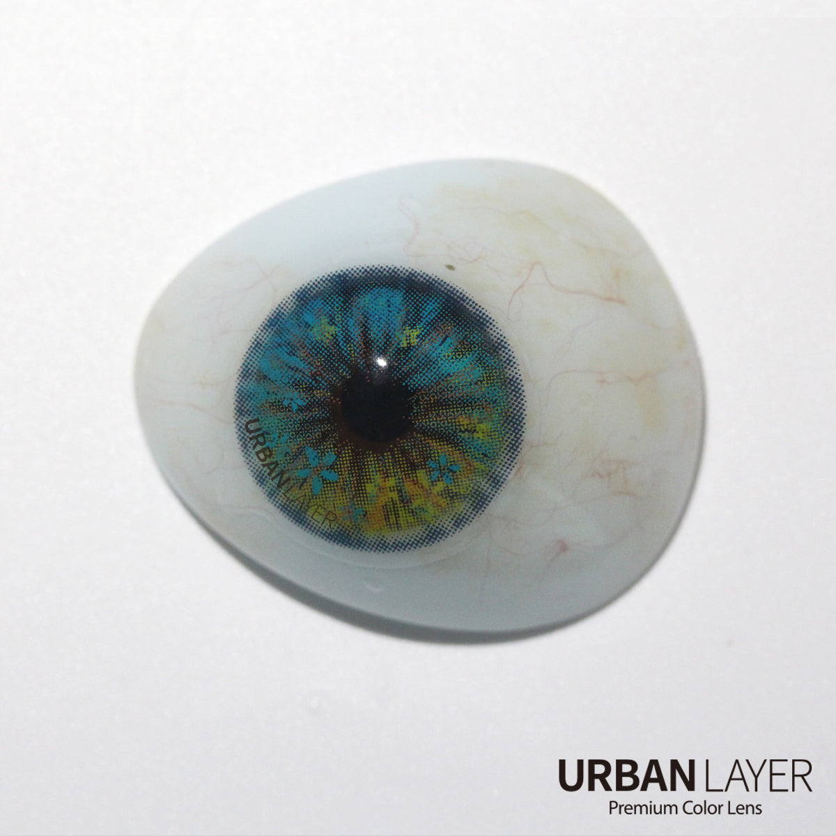 Sweety Anime Flower Blue (1 lens/pack)-Colored Contacts-UNIQSO UK