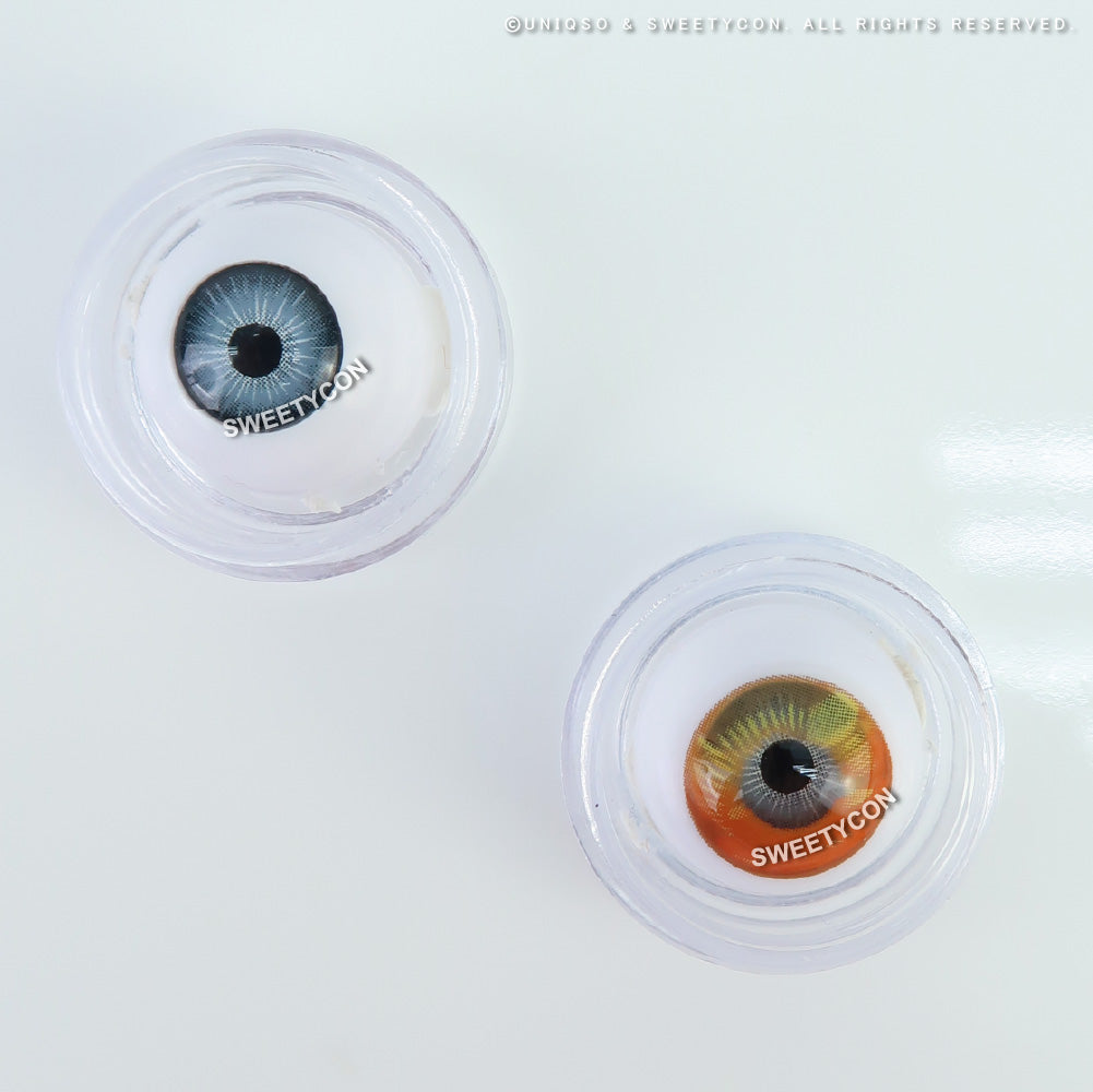 Sweety Anime Orange (1 lens/pack)-Colored Contacts-UNIQSO UK