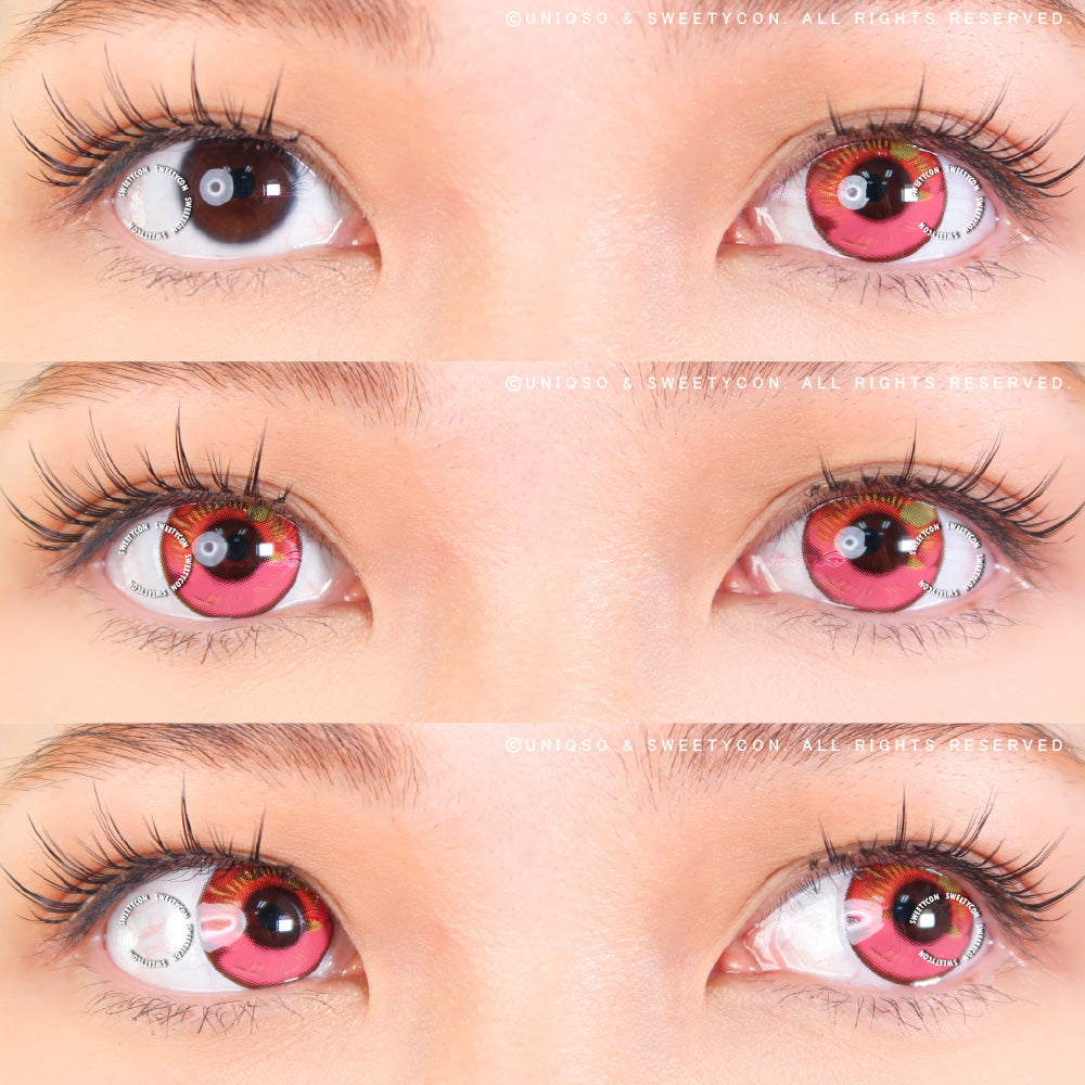 Sweety Anime Pink (1 lens/pack)-Colored Contacts-UNIQSO UK
