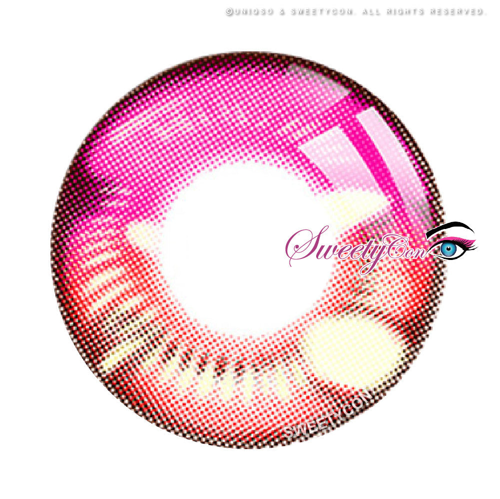 Sweety Anime Pink (1 lens/pack)-Colored Contacts-UNIQSO UK