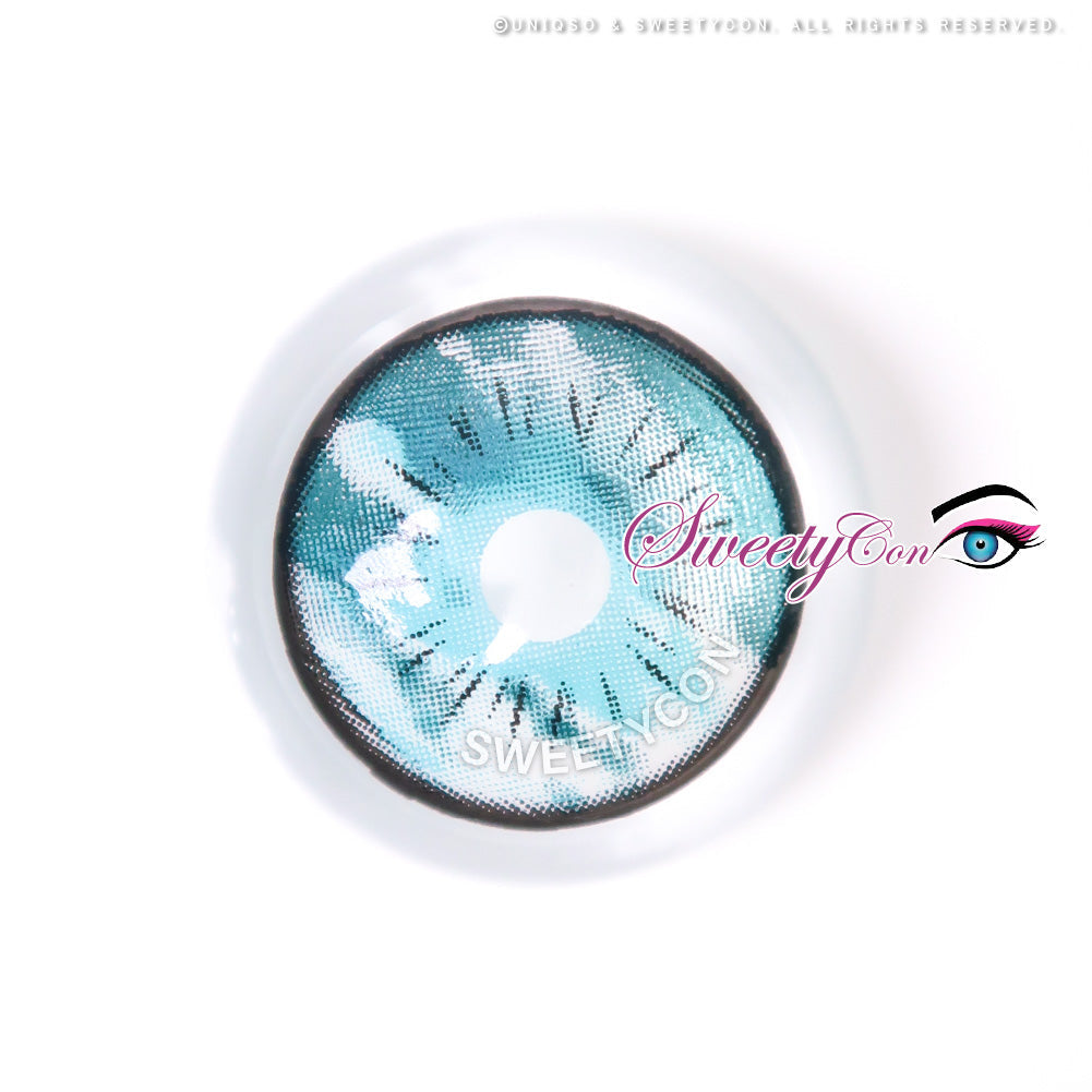 Sweety Anime Sora Blue (1 lens/pack)-Colored Contacts-UNIQSO UK