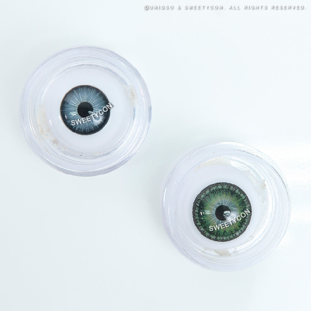 Sweety Aurelia Green (1 lens/pack)-Colored Contacts-UNIQSO UK
