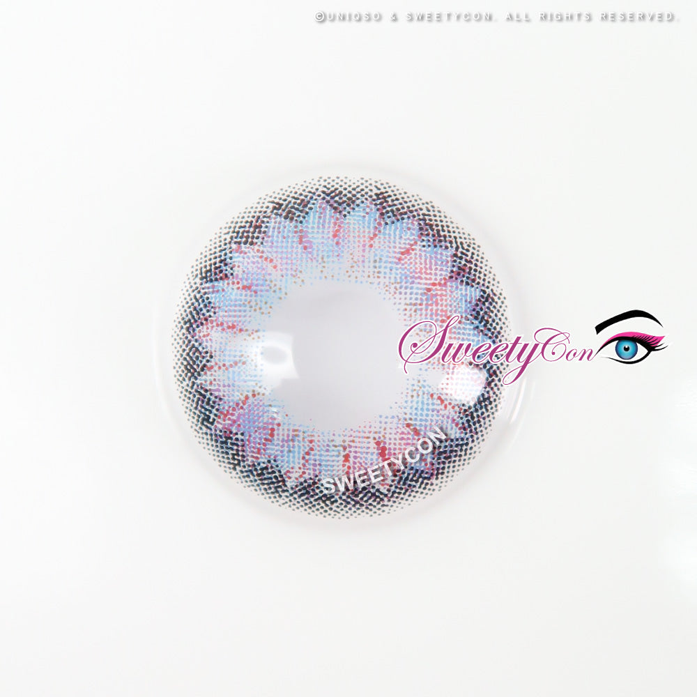 Sweety Aurora Violet (1 lens/pack)-Colored Contacts-UNIQSO UK