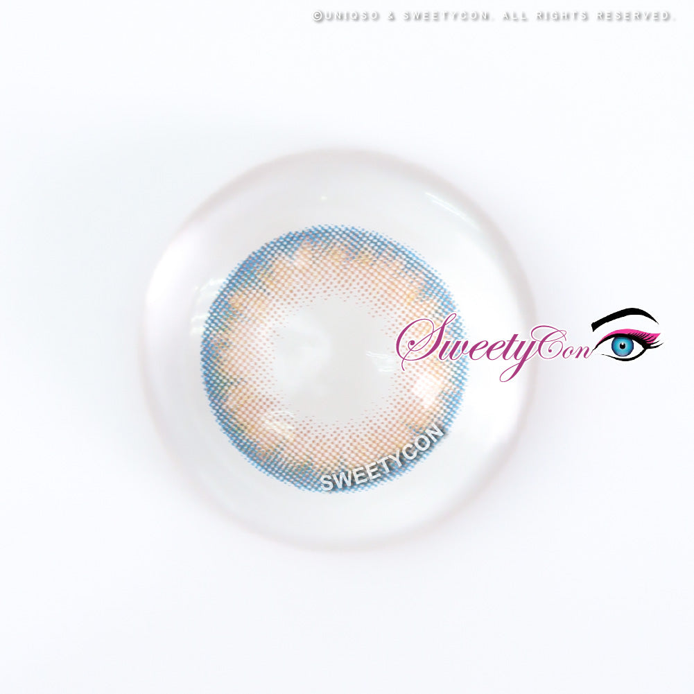 Sweety Bella Blue Brown (1 lens/pack)-Colored Contacts-UNIQSO UK