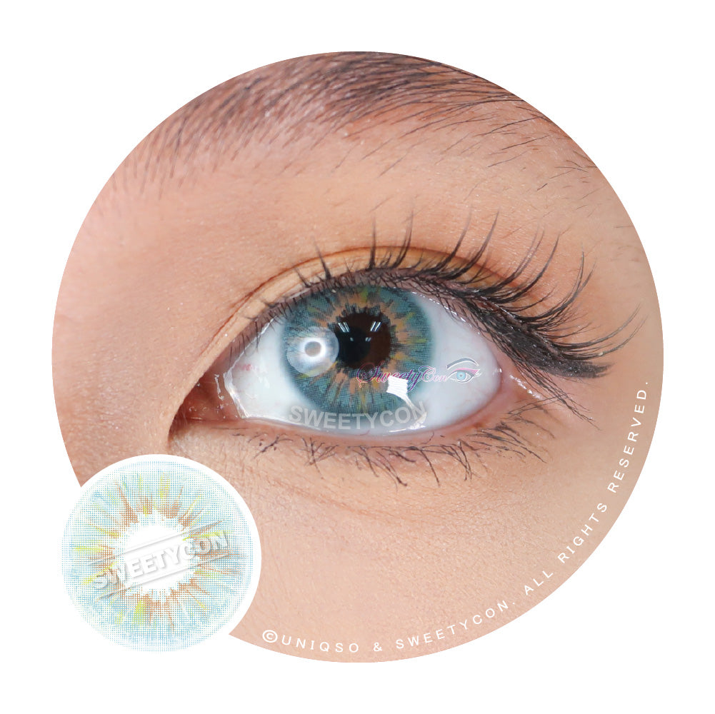 Sweety Broadway Blue (1 lens/pack)-Colored Contacts-UNIQSO UK