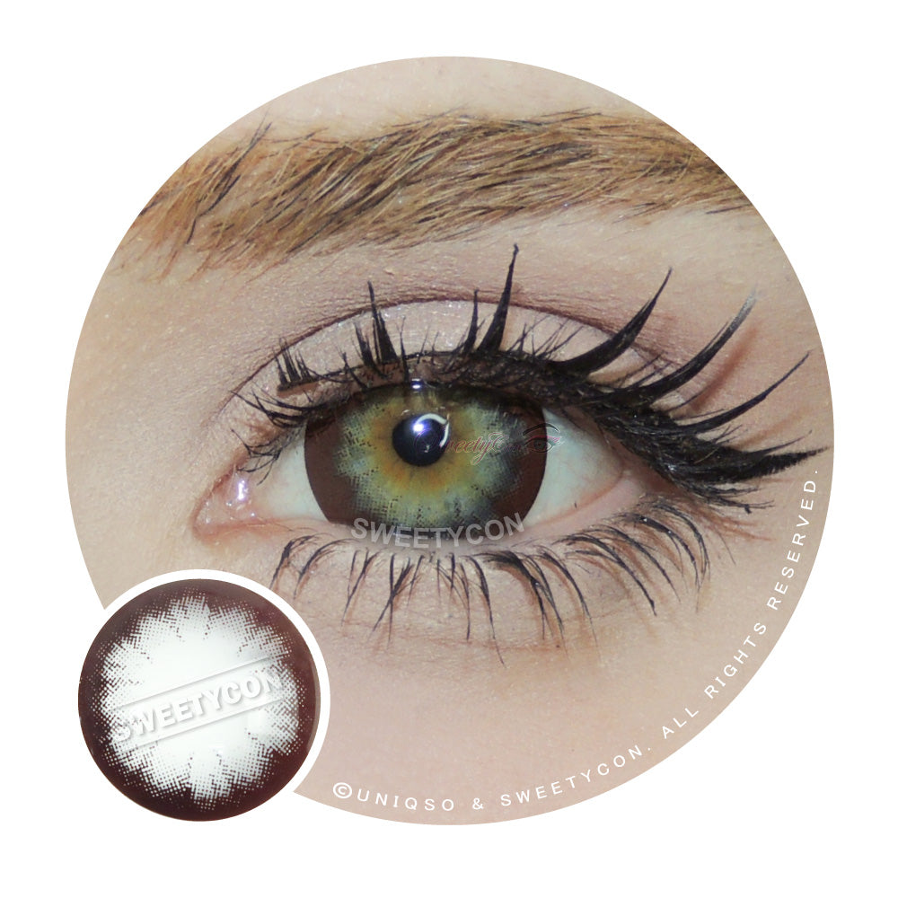 Sweety Circle Brown (1 lens/pack)-Colored Contacts-UNIQSO UK