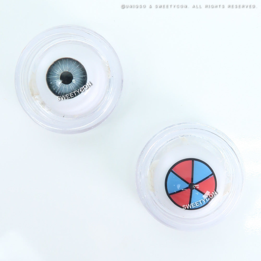 Sweety Crazy Clown (1 lens/pack)-Colored Contacts-UNIQSO UK