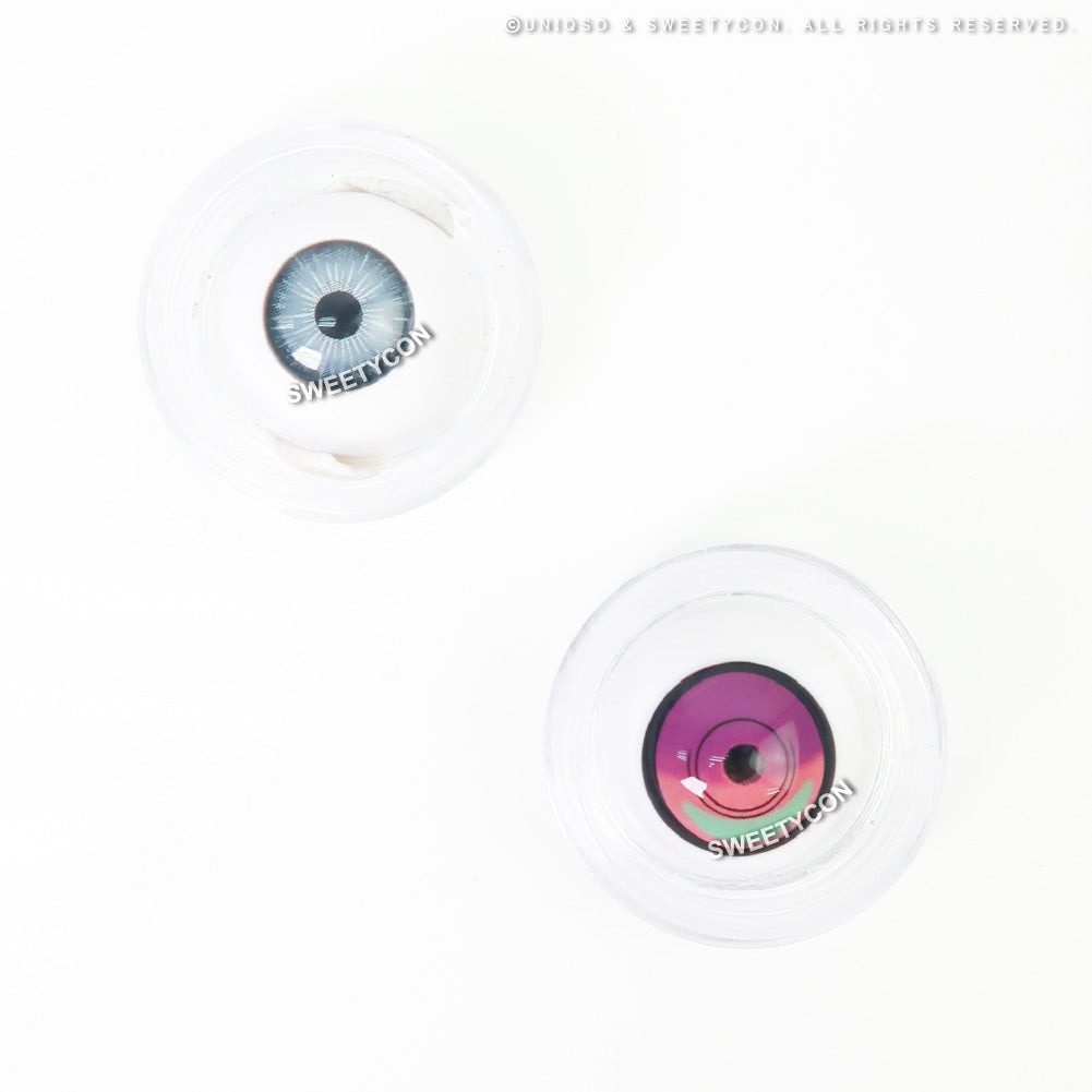 Sweety Crazy Cyberpunk Lucy V2 (1 lens/pack)-Colored Contacts-UNIQSO UK