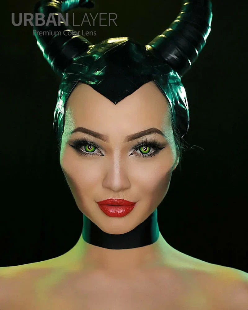 Sweety Crazy Green Werewolf (1 lens/pack)-Crazy Contacts-UNIQSO UK