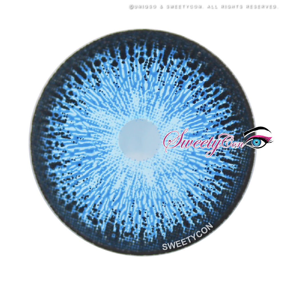Sweety Crazy Interstellar Blue (1 lens/pack)-Colored Contacts-UNIQSO UK