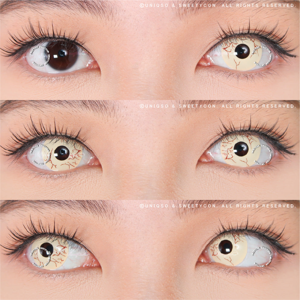 Sweety Crazy K-Zombie 1 (1 lens/pack)-Crazy Contacts-UNIQSO UK