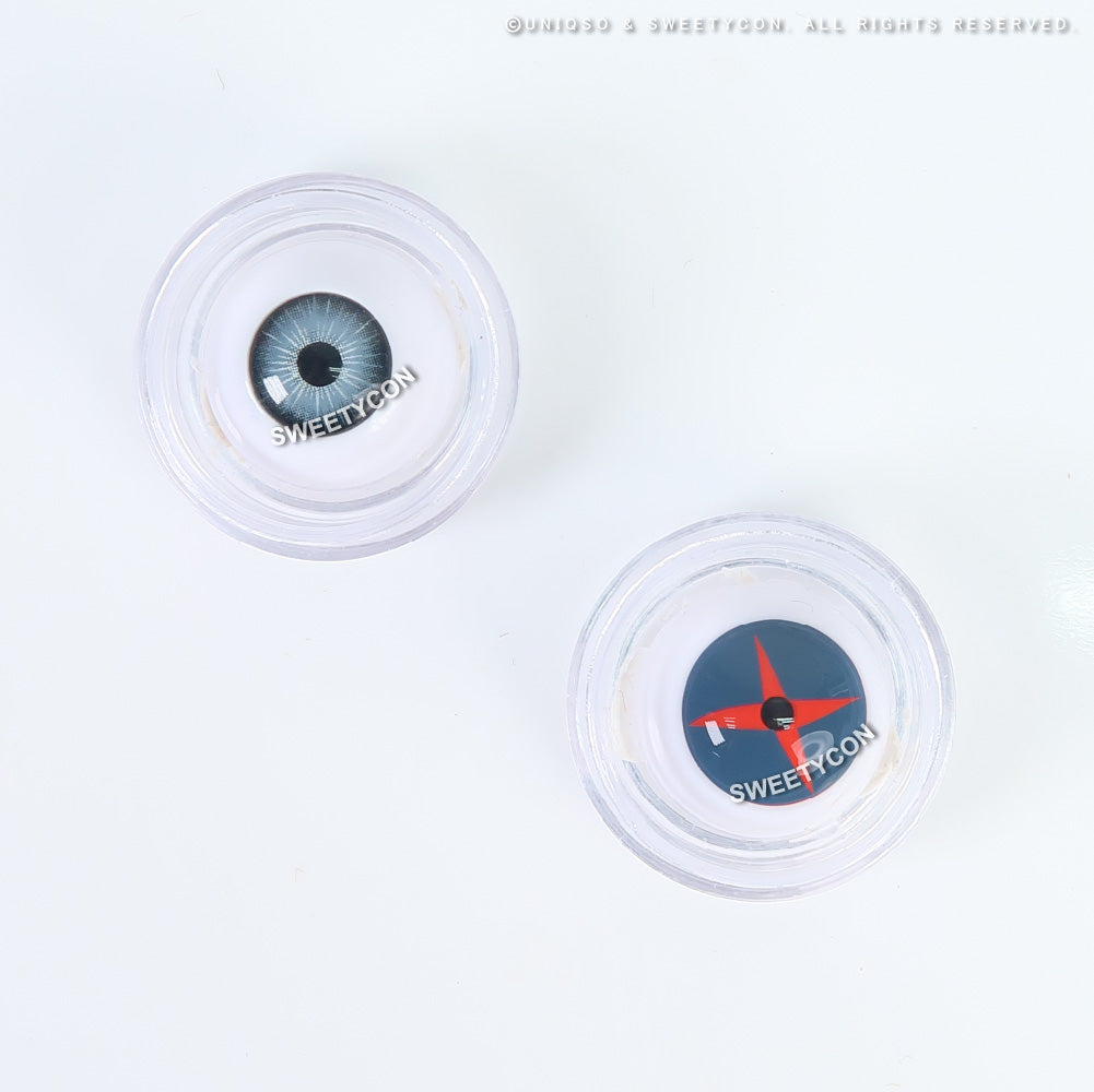 Sweety Crazy Knave Cross (1 lens/pack)-Colored Contacts-UNIQSO UK