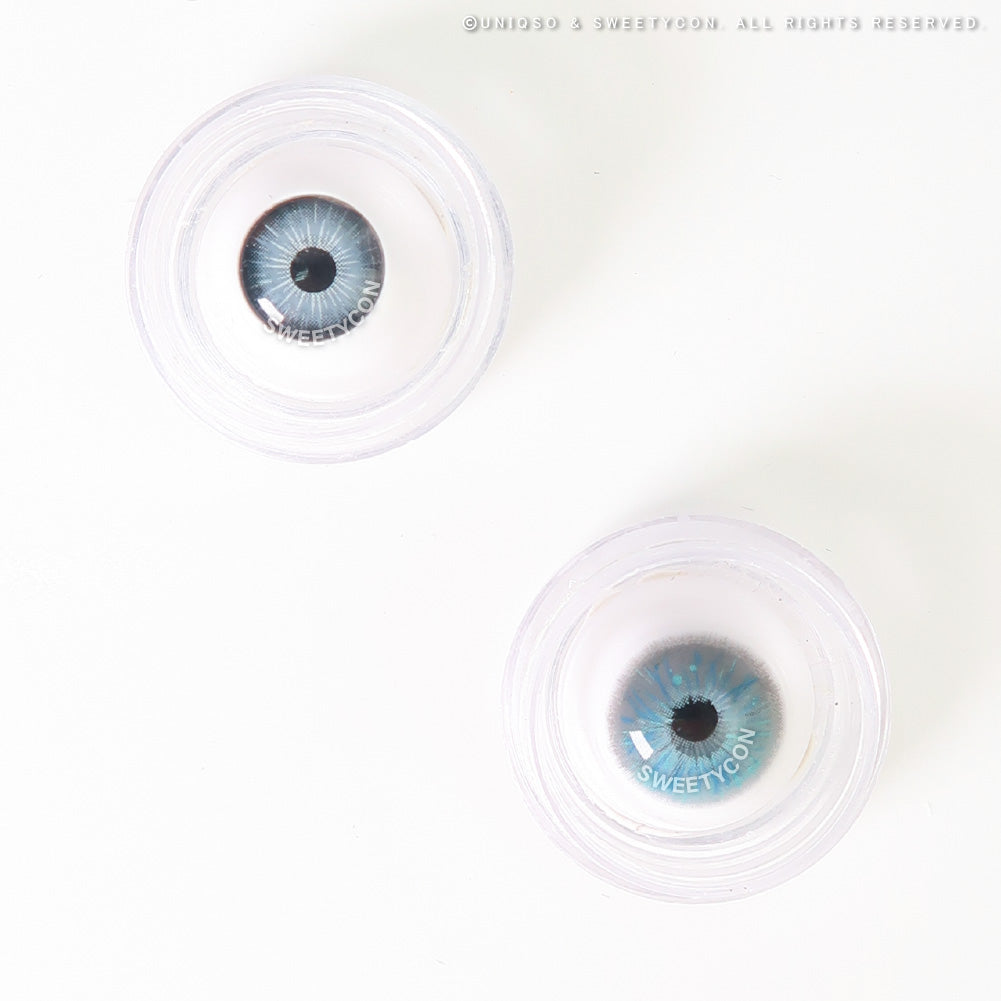 Sweety Crazy Lollipop Gray (1 lens/pack)-Colored Contacts-UNIQSO UK