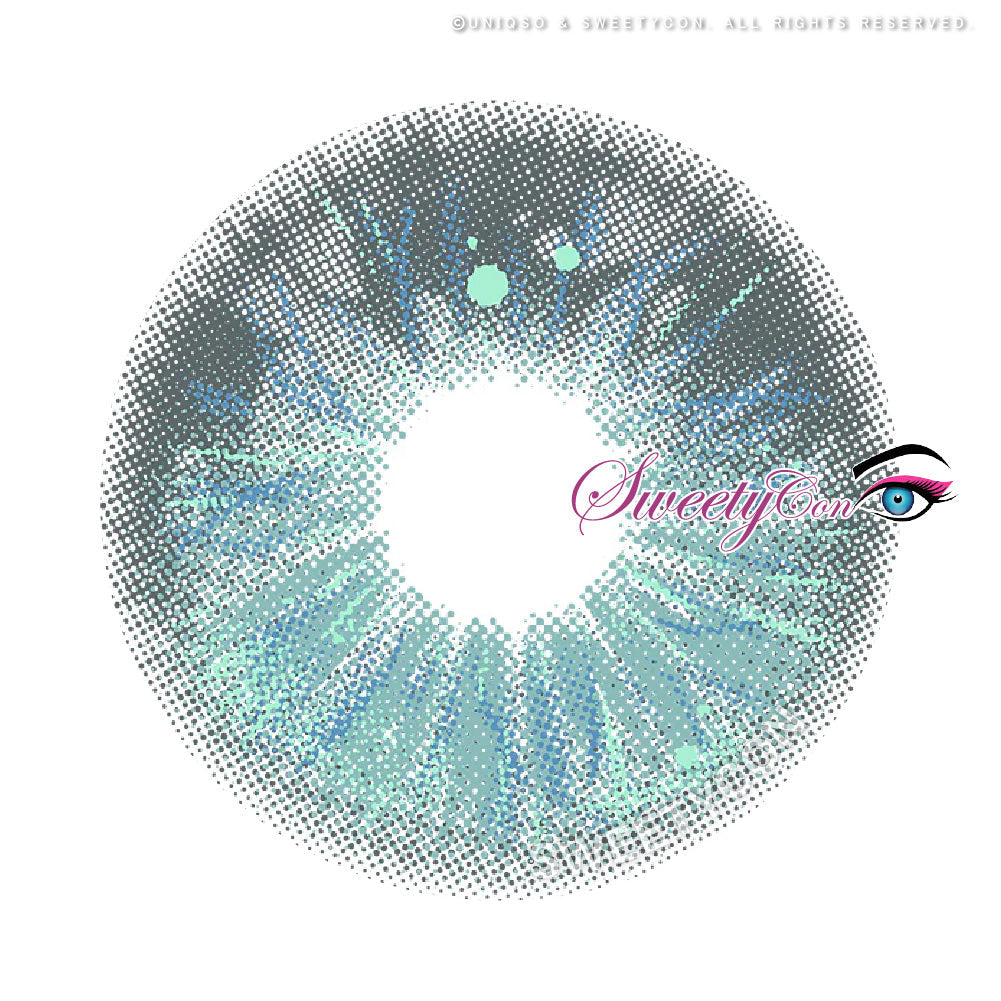 Sweety Crazy Lollipop Gray (1 lens/pack)-Colored Contacts-UNIQSO UK