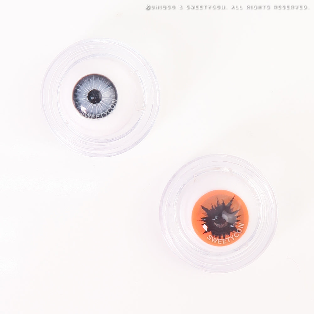 Sweety Crazy Orange Demon (1 lens/pack)-Crazy Contacts-UNIQSO UK