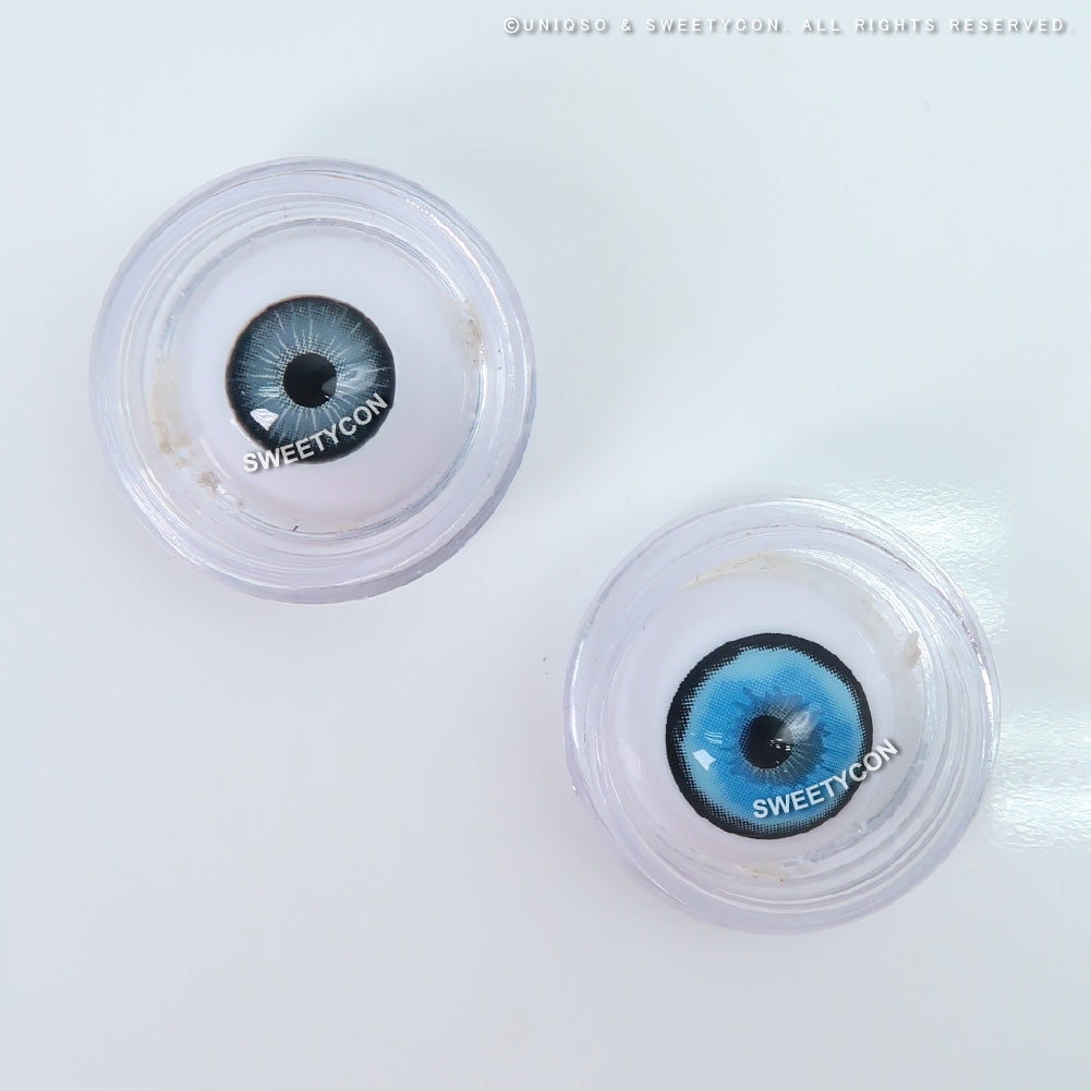 Sweety Crazy Platonic Blue (1 lens/pack)-Crazy Contacts-UNIQSO UK