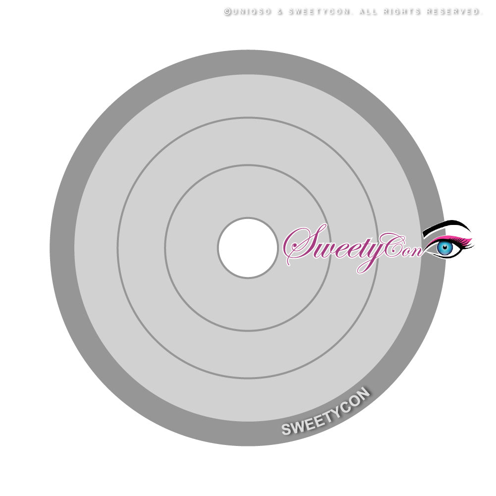 Sweety Crazy Rings Grey (1 lens/pack)-Crazy Contacts-UNIQSO UK
