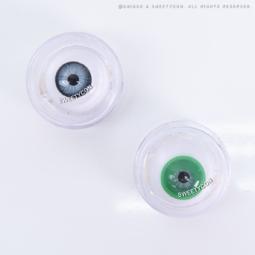 Sweety Crazy Solid Dark Green (1 lens/pack)-Crazy Contacts-UNIQSO UK