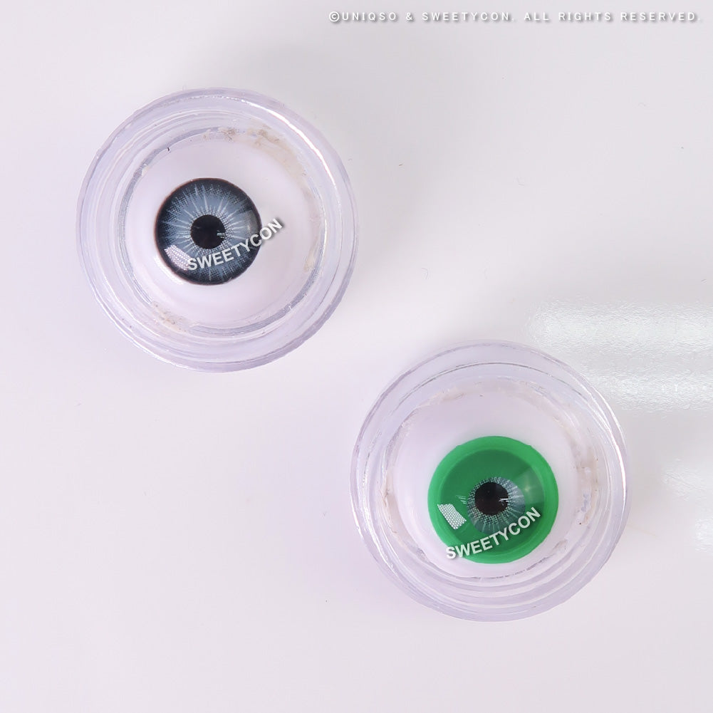 Sweety Crazy Solid Green (1 lens/pack)-Crazy Contacts-UNIQSO UK