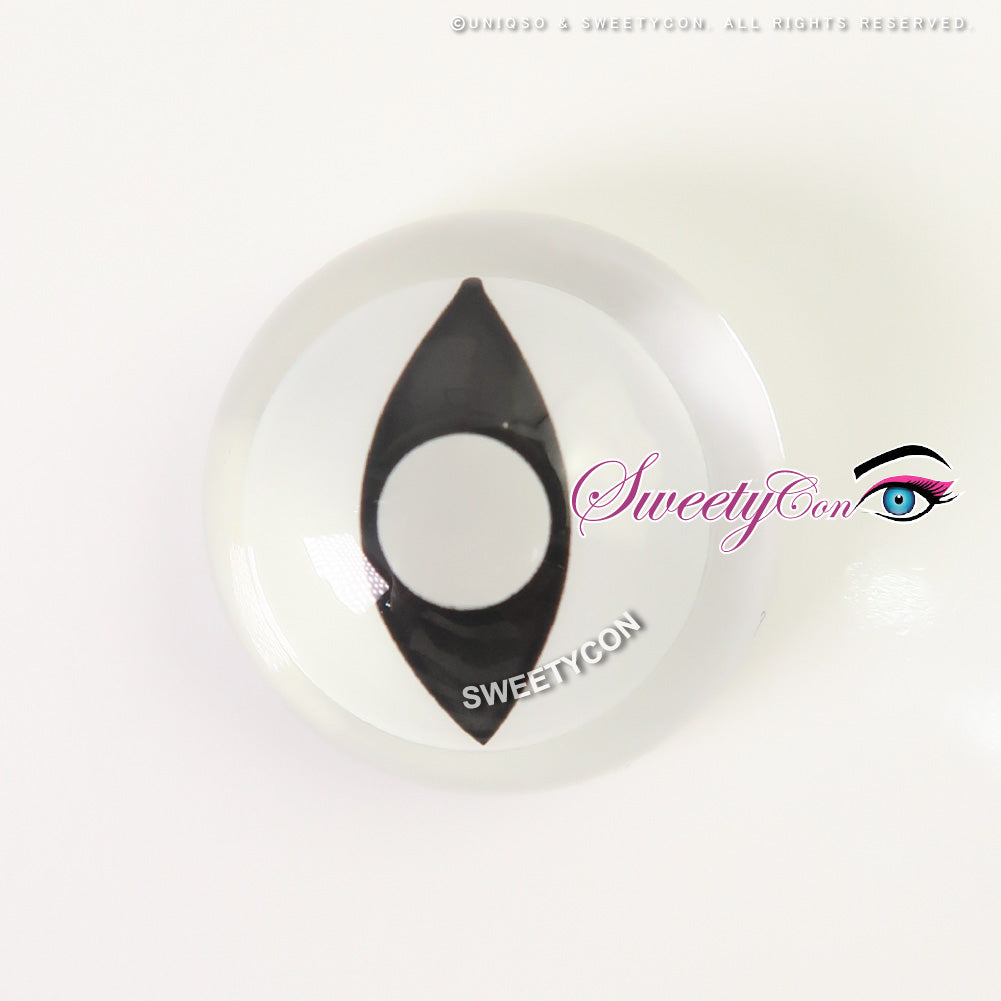 Sweety Crazy UV White Cat (1 lens/pack)-Crazy Contacts-UNIQSO UK