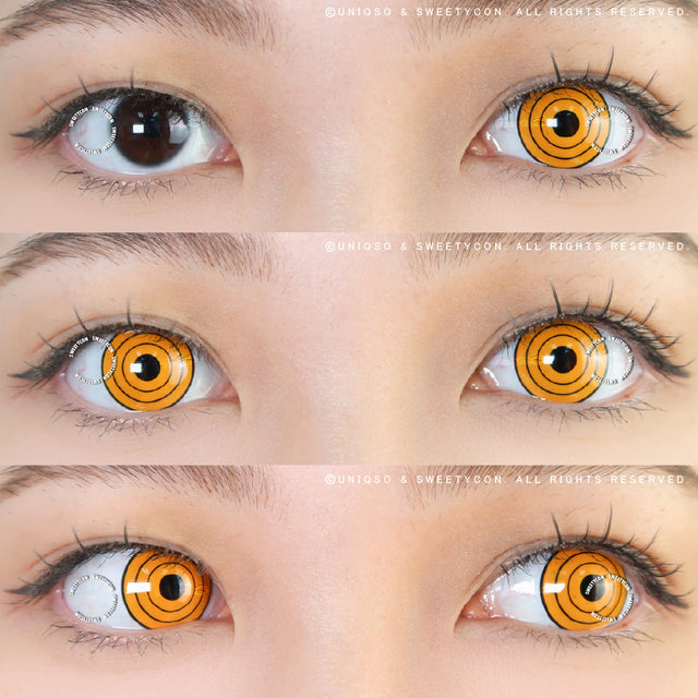 Sweety Crazy Yellow Rings (1 lens/pack)-Crazy Contacts-UNIQSO UK
