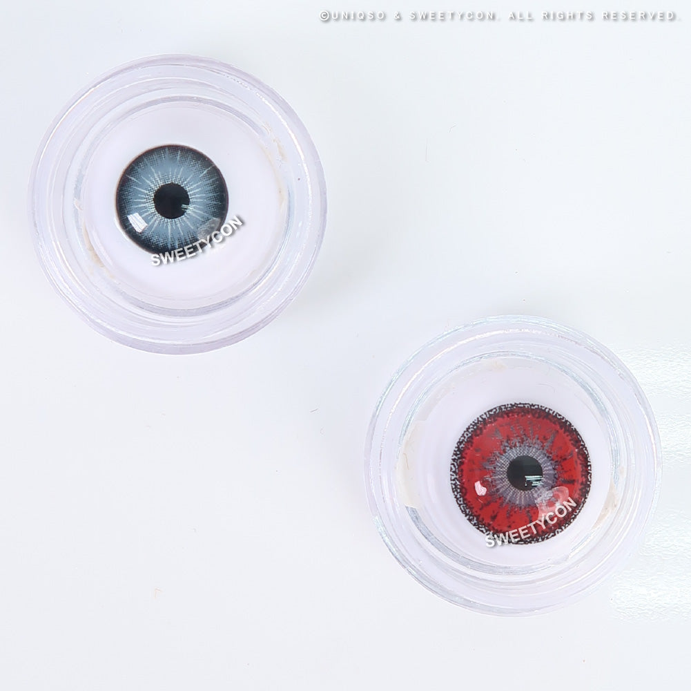 Sweety Crazy Zombie Red (1 lens/pack)-Crazy Contacts-UNIQSO UK
