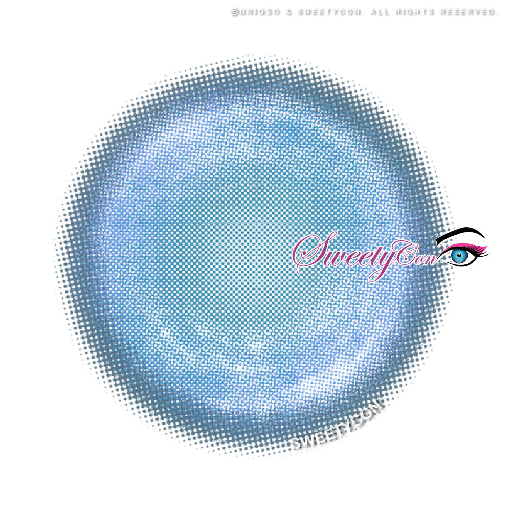 Sweety Delulu Blue (1 lens/pack)-Colored Contacts-UNIQSO UK