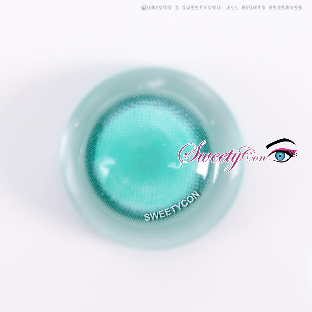 Sweety Delulu Green (1 lens/pack)-Colored Contacts-UNIQSO UK