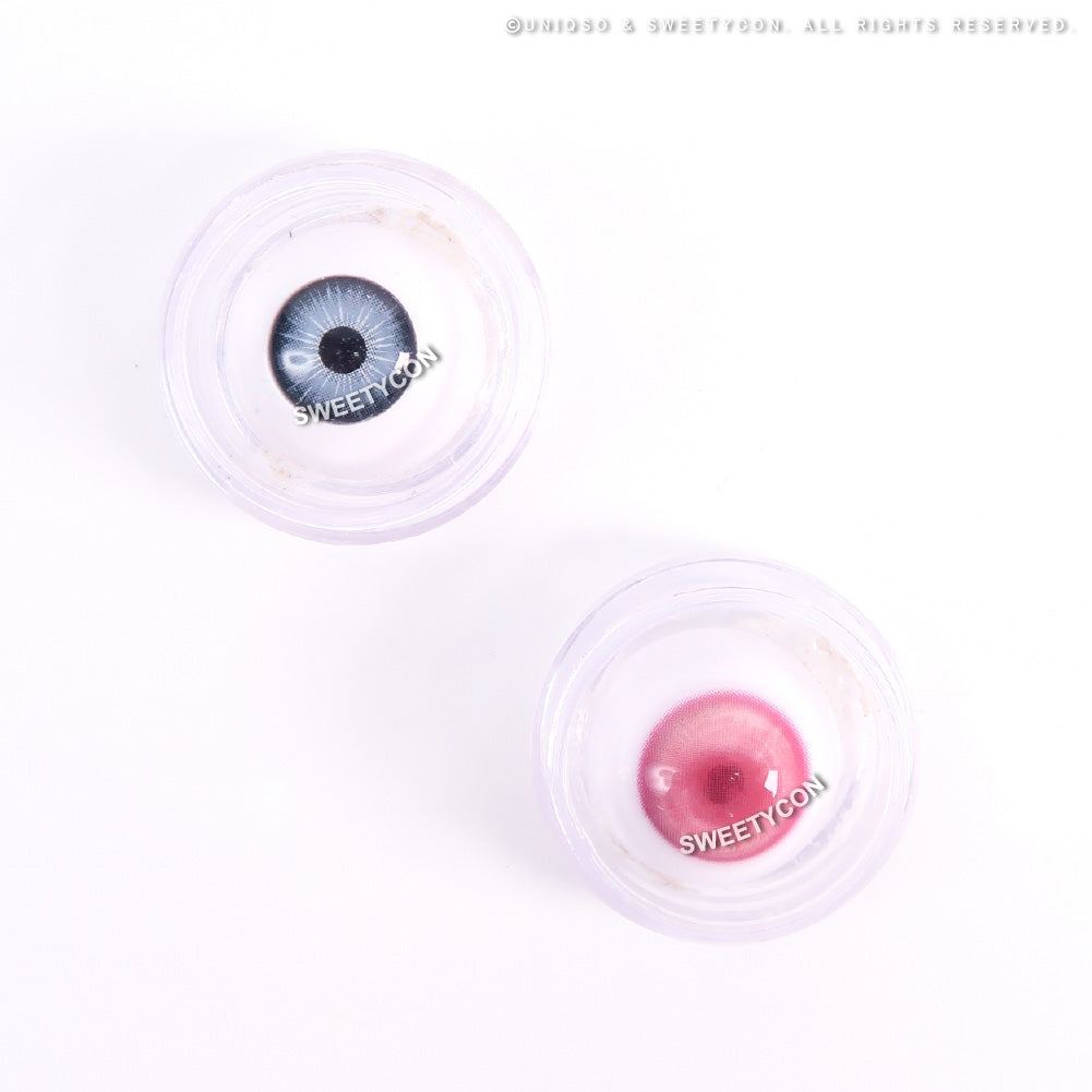 Sweety Delulu Pink (1 lens/pack)-Colored Contacts-UNIQSO UK