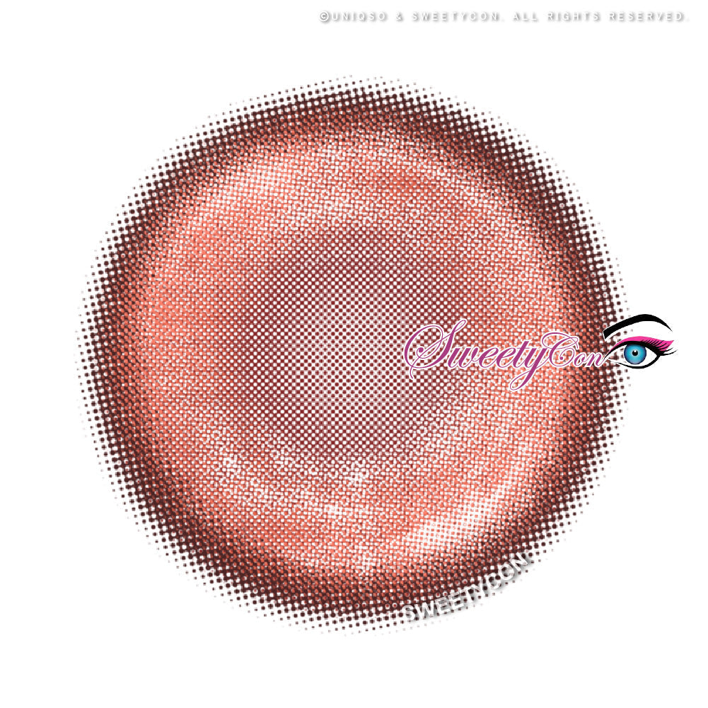 Sweety Delulu Red (1 lens/pack)-Colored Contacts-UNIQSO UK