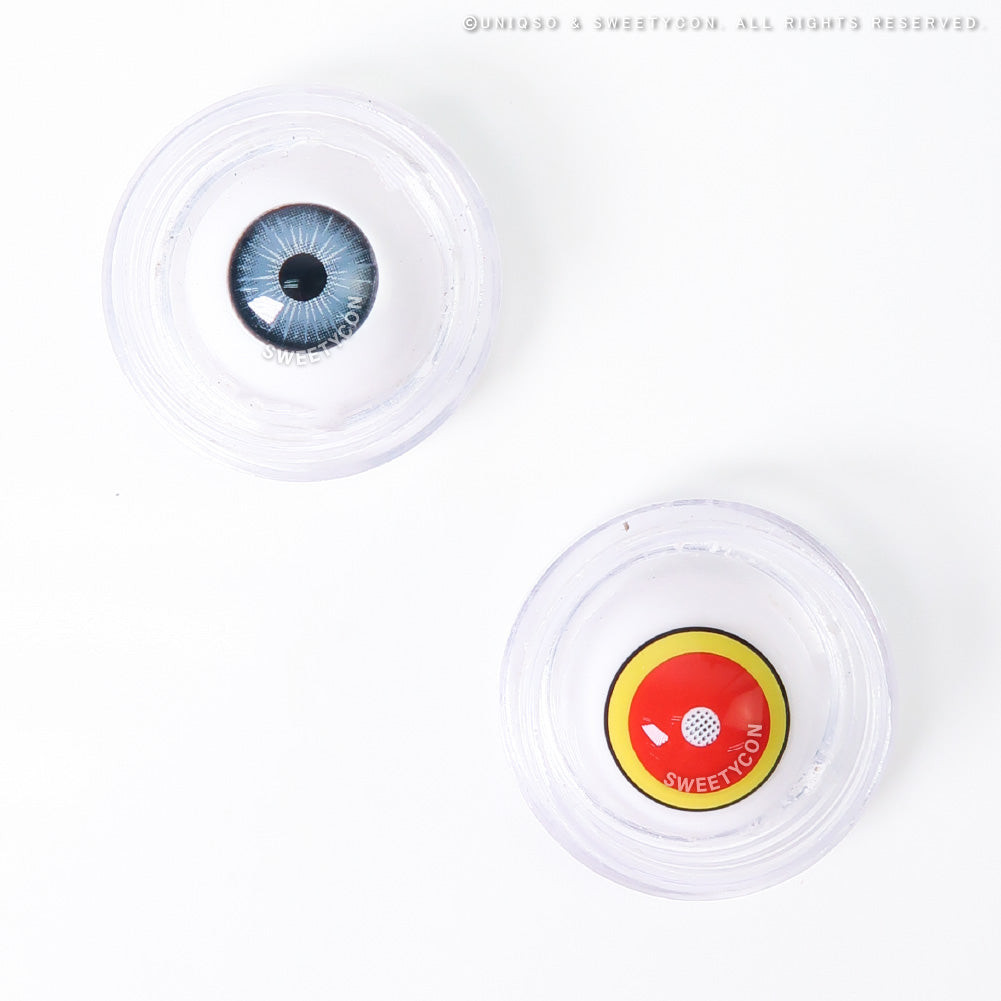 Sweety Demon Killer - Fire Flame (1 lens/pack)-Colored Contacts-UNIQSO UK