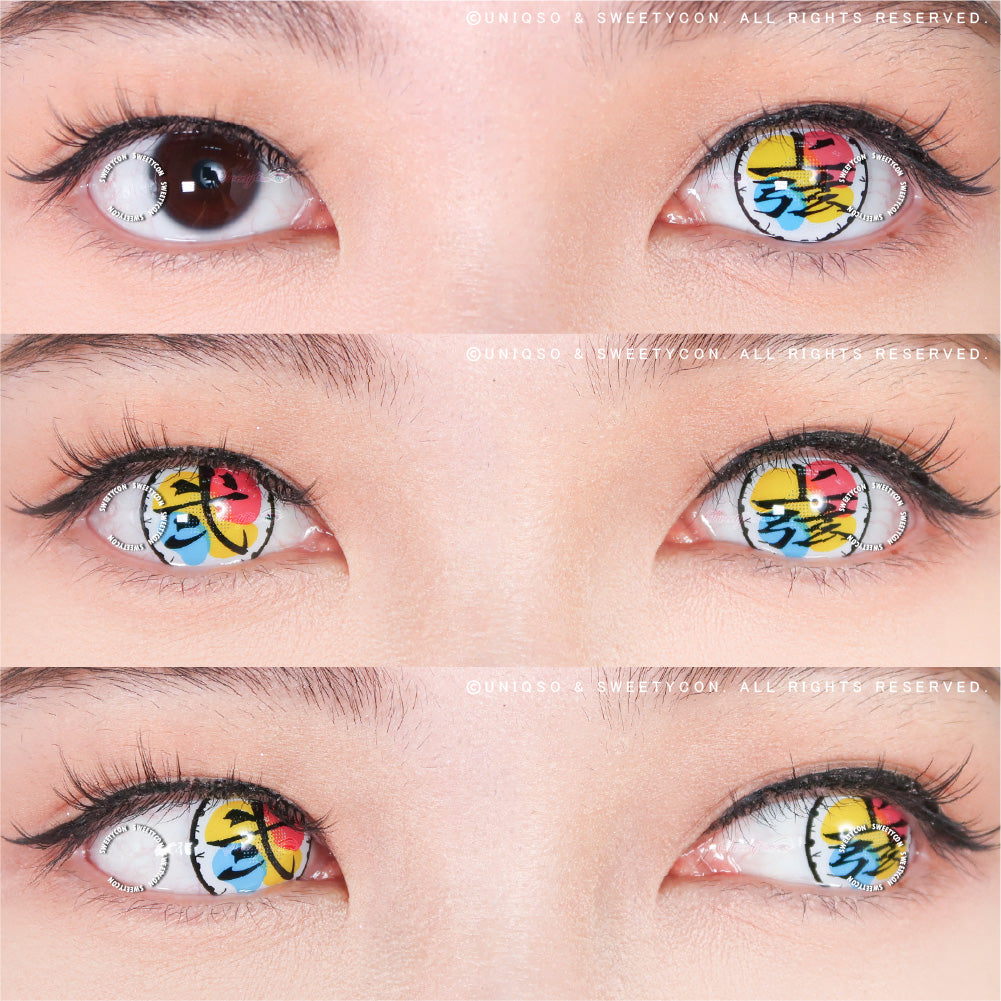 Sweety Demon Killer Upper Moon 2 (2 lenses/pack)-Colored Contacts-UNIQSO UK