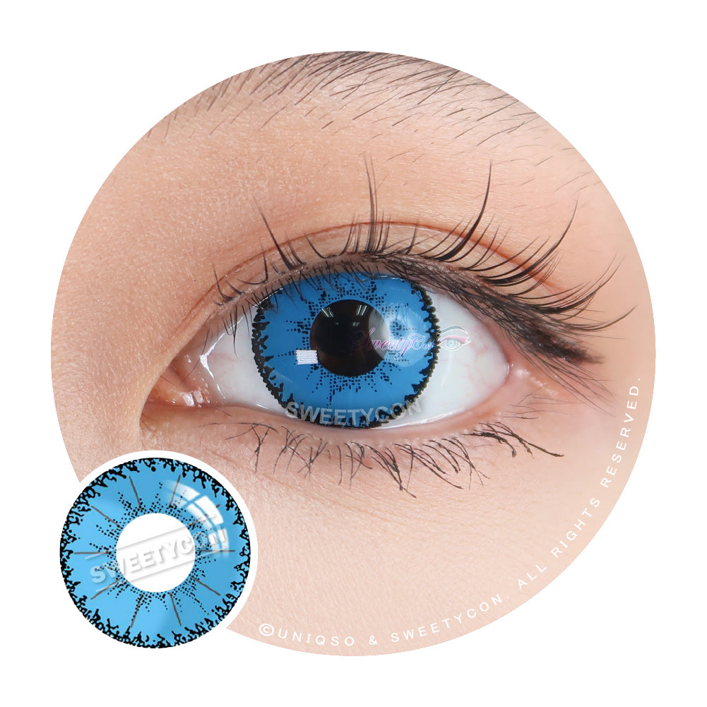 Sweety Devil Blue II (1 lens/pack)-Colored Contacts-UNIQSO UK