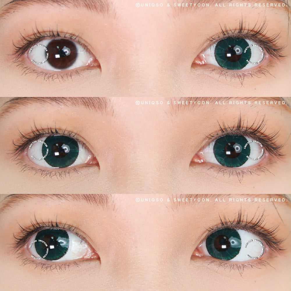 Sweety Devil Green (1 lens/pack)-Colored Contacts-UNIQSO UK