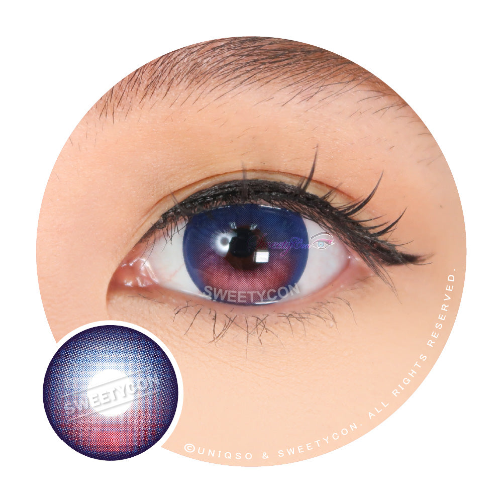 Sweety Frostfire Violet Pink (1 lens/pack)-Colored Contacts-UNIQSO UK