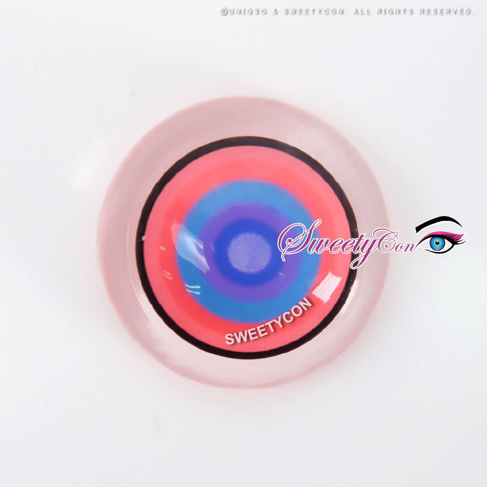 Sweety Crazy Neon Eclipse (1 lens/pack)-Colored Contacts-UNIQSO UK