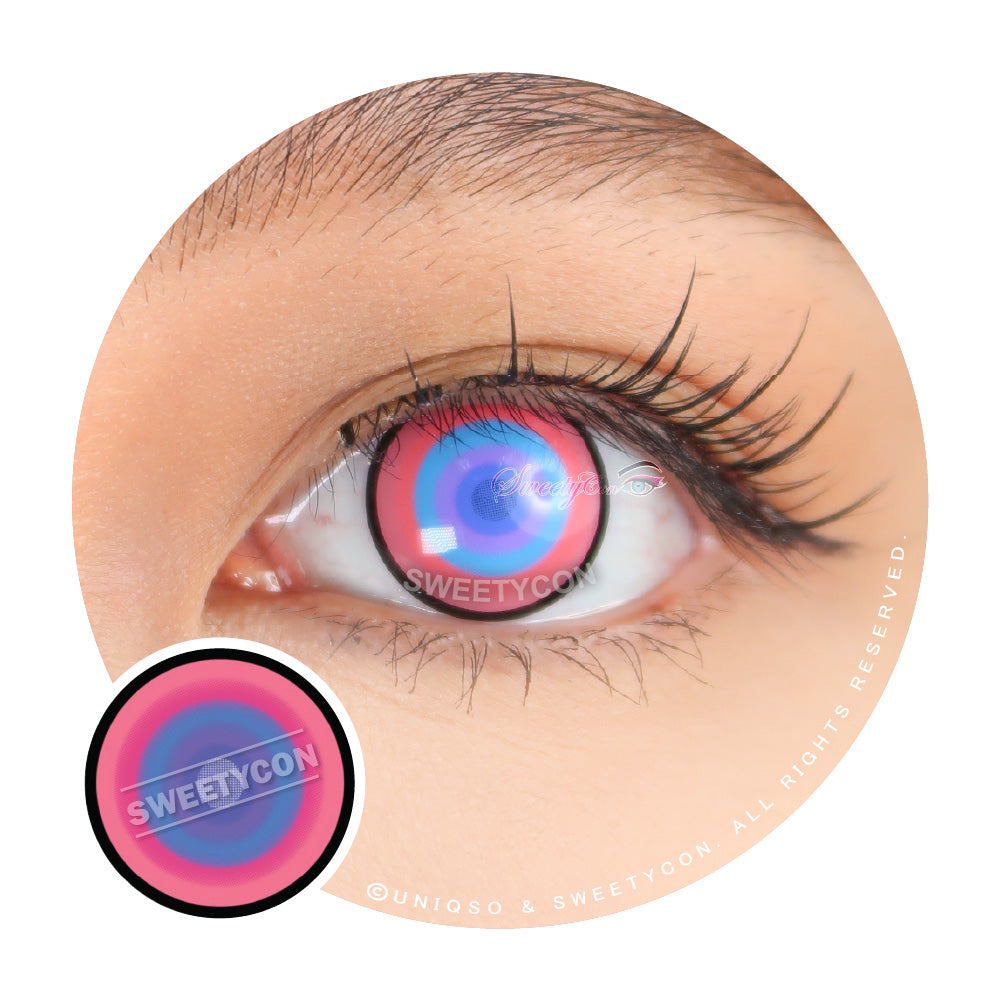 Sweety Crazy Neon Eclipse (1 lens/pack)-Colored Contacts-UNIQSO UK