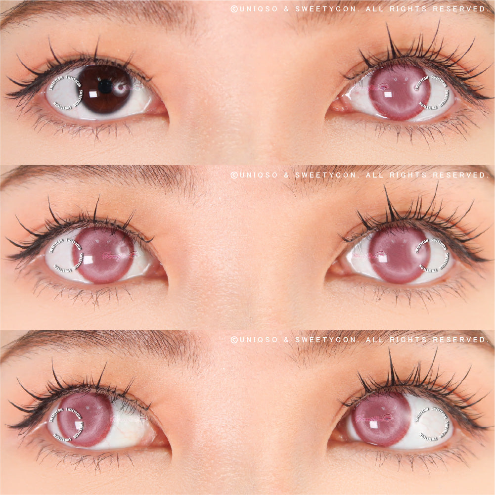 Sweety Glass Ball Pink (1 lens/pack)-Colored Contacts-UNIQSO UK