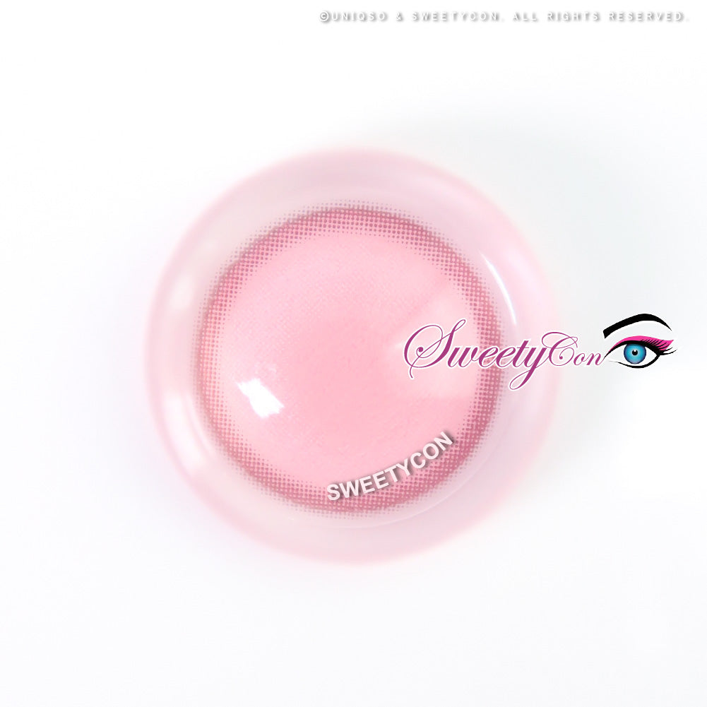 Sweety Glass Ball Pink (1 lens/pack)-Colored Contacts-UNIQSO UK