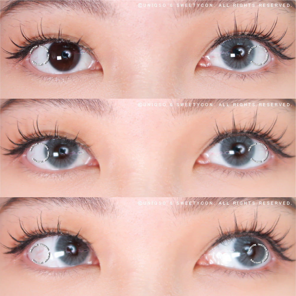 Sweety Hidrocor Graphite (1 lens/pack)-Colored Contacts-UNIQSO UK