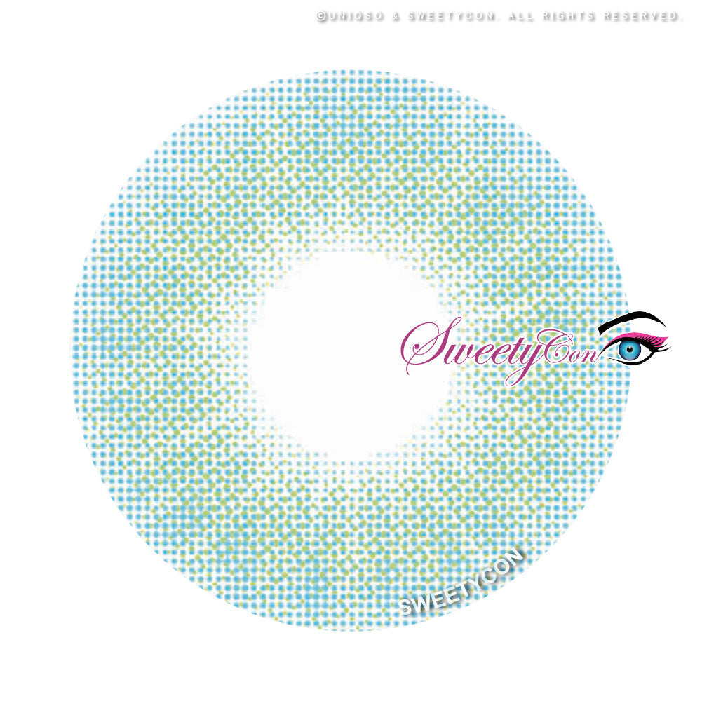 Sweety Hidrocor II Blue (1 lens/pack)-Colored Contacts-UNIQSO UK