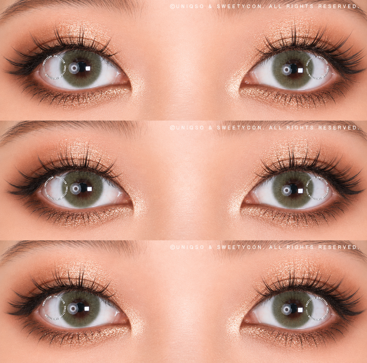 Sweety Hidrocor II Sky Grey (1 lens/pack)-Colored Contacts-UNIQSO UK